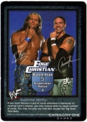 Edge & Christian Superstar Card (Promo)